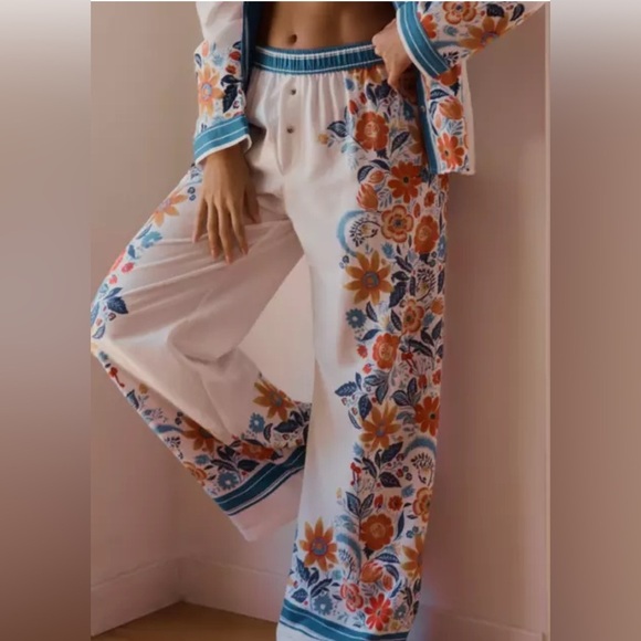 Anthropologie PJ Matching set Top & Bottoms NWT - Picture 4 of 14